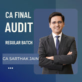 CA Final Audit | Regular Batch By CA Sarthak Jain | For Jan 26 & Onwards Exams